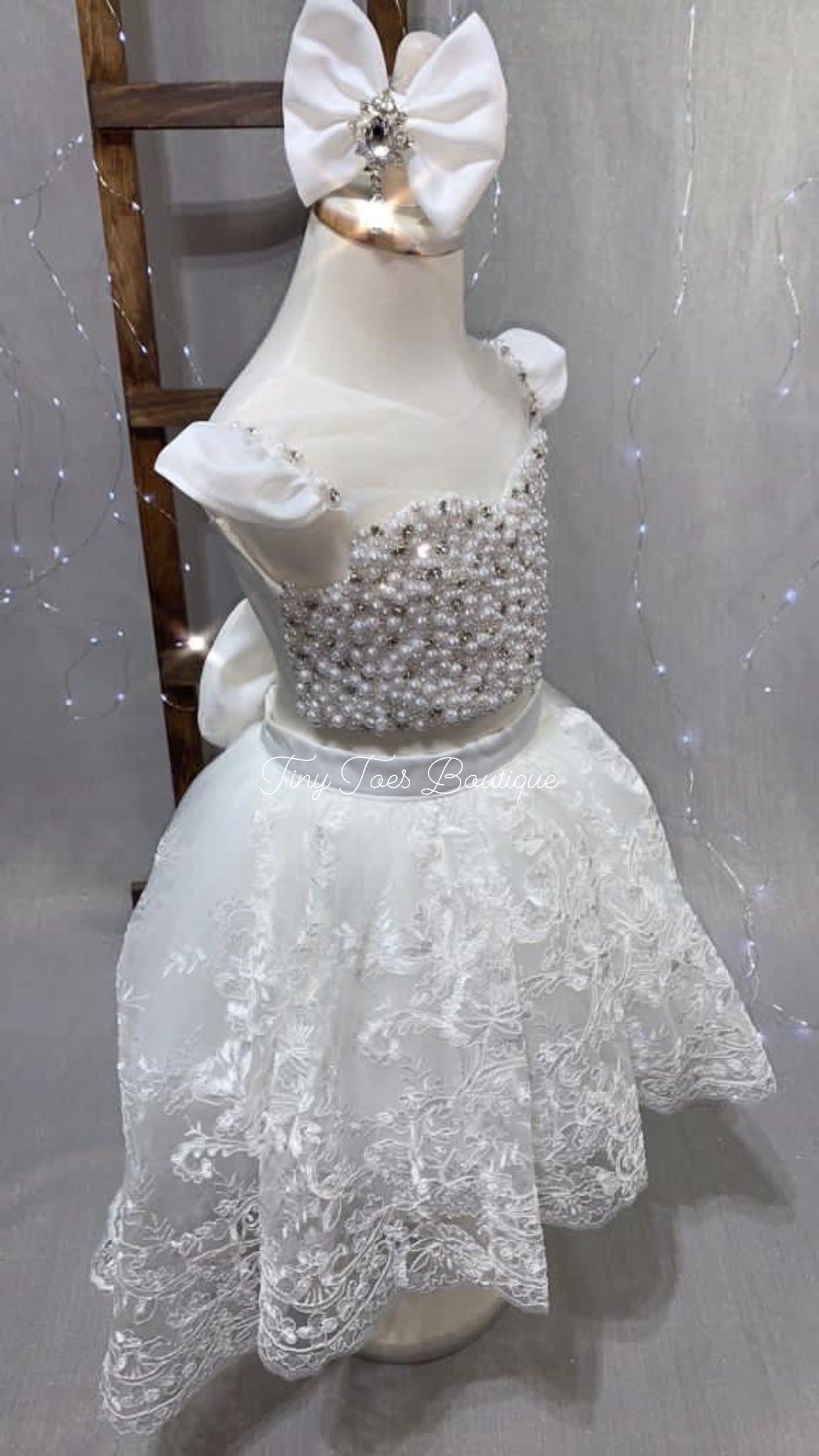 Alyssa Crop-Top Dress