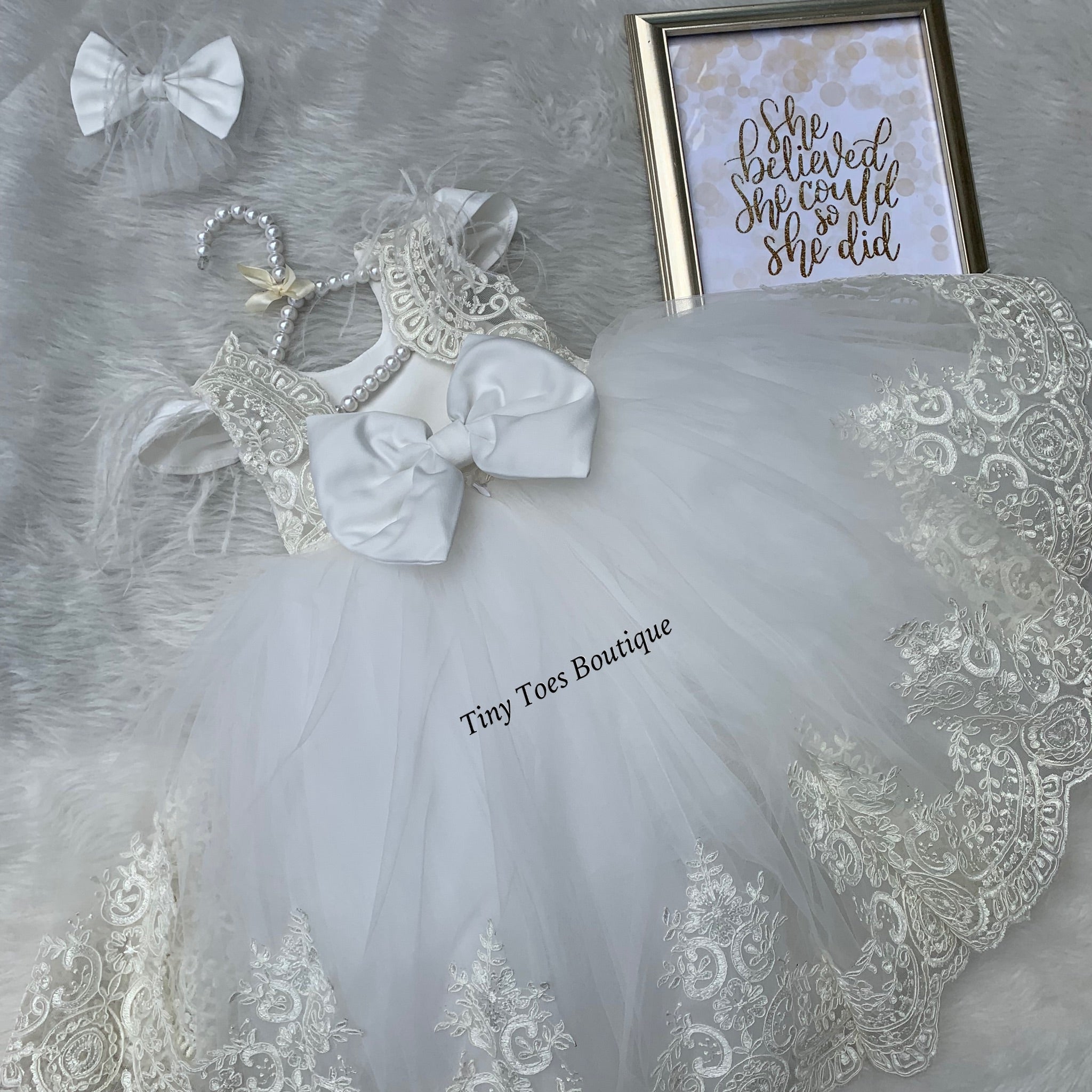 Leelah Dress ( Ivory )
