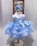 Violeta Dress ( Sky Blue )