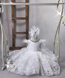 Catalina High-Low Gown (White)