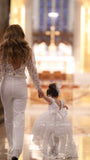 Catalina High-Low Gown (White)