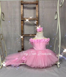Destiny High low Dress (Pink)