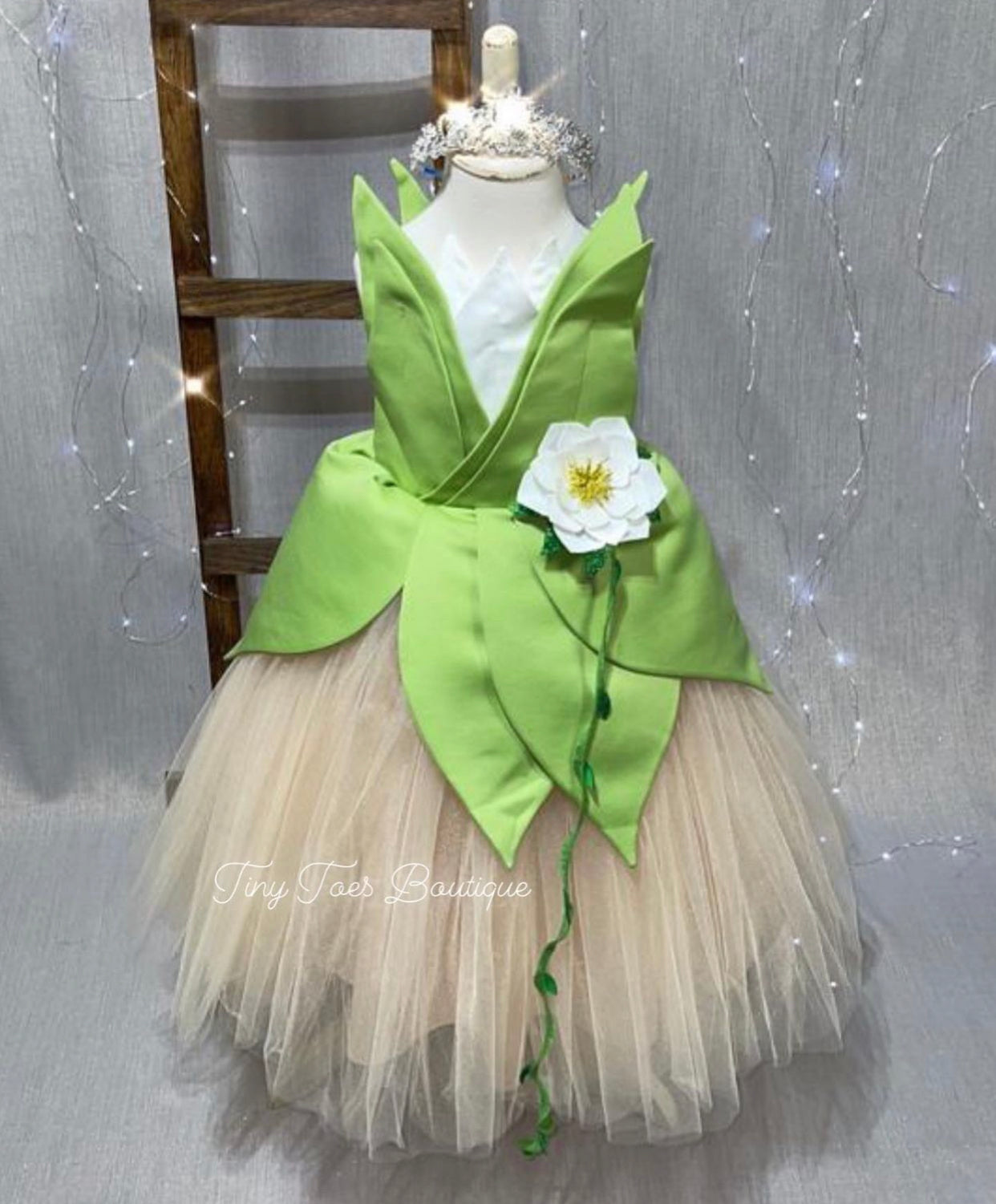 Princess Tiana Inspired Gown