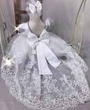 Catalina High-Low Gown (White)