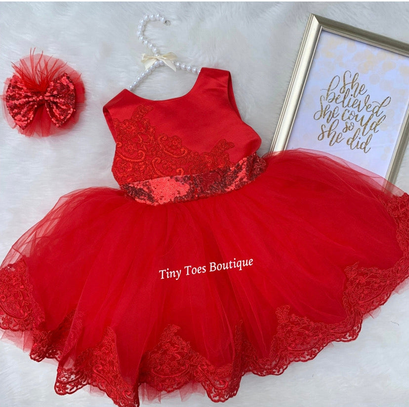 Alexis Dress (Red)