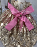 Amelia Dress (Bright Pink)