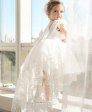 Catalina High-Low Gown (White)