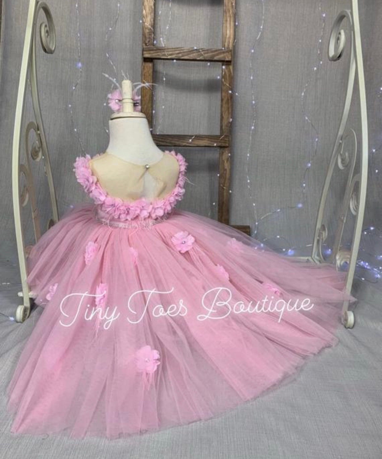 Destiny High low Dress (Pink)