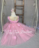 Destiny High low Dress (Pink)