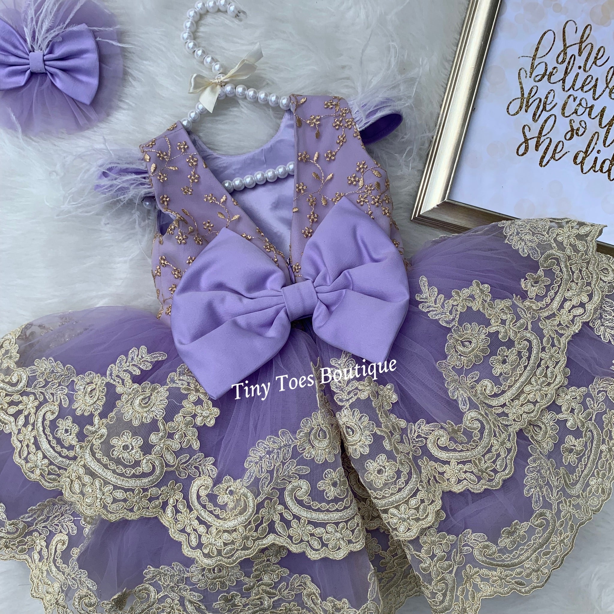 Chloe Dress (Lavender)