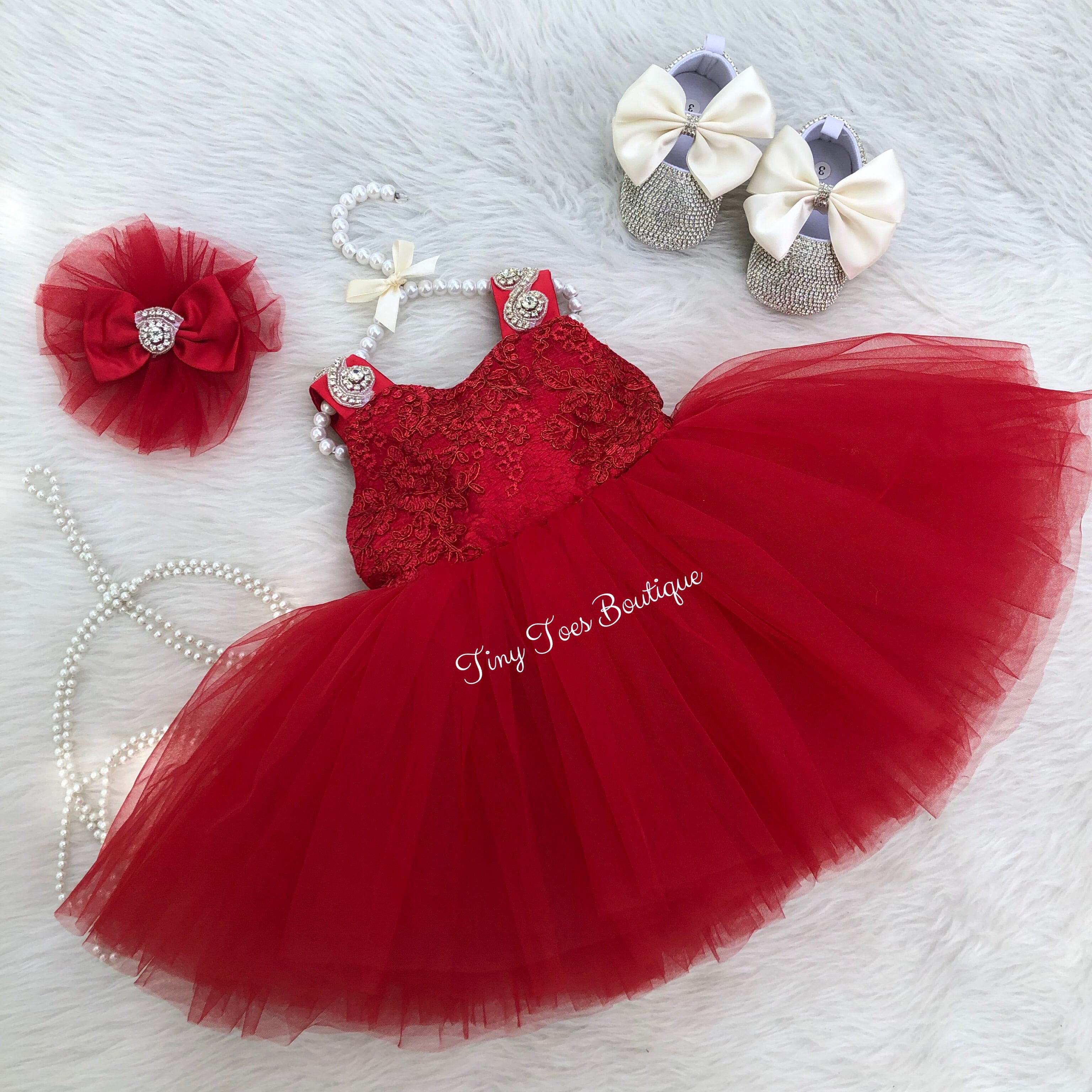 Francesca Dress (Red)
