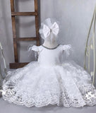 Catalina High-Low Gown (White)