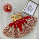 The Night Before Christmas Dress ( Red )