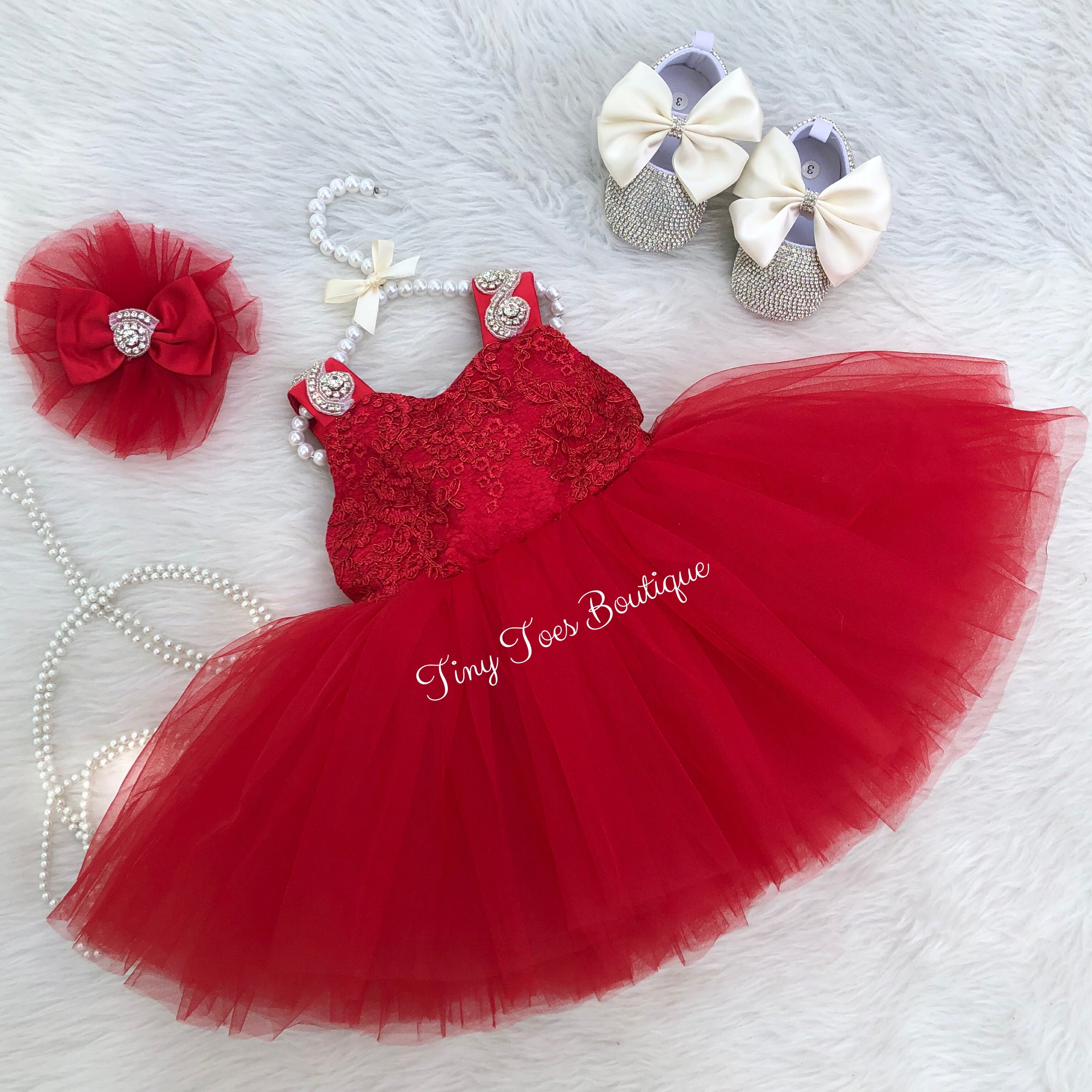 Francesca Dress (Red)