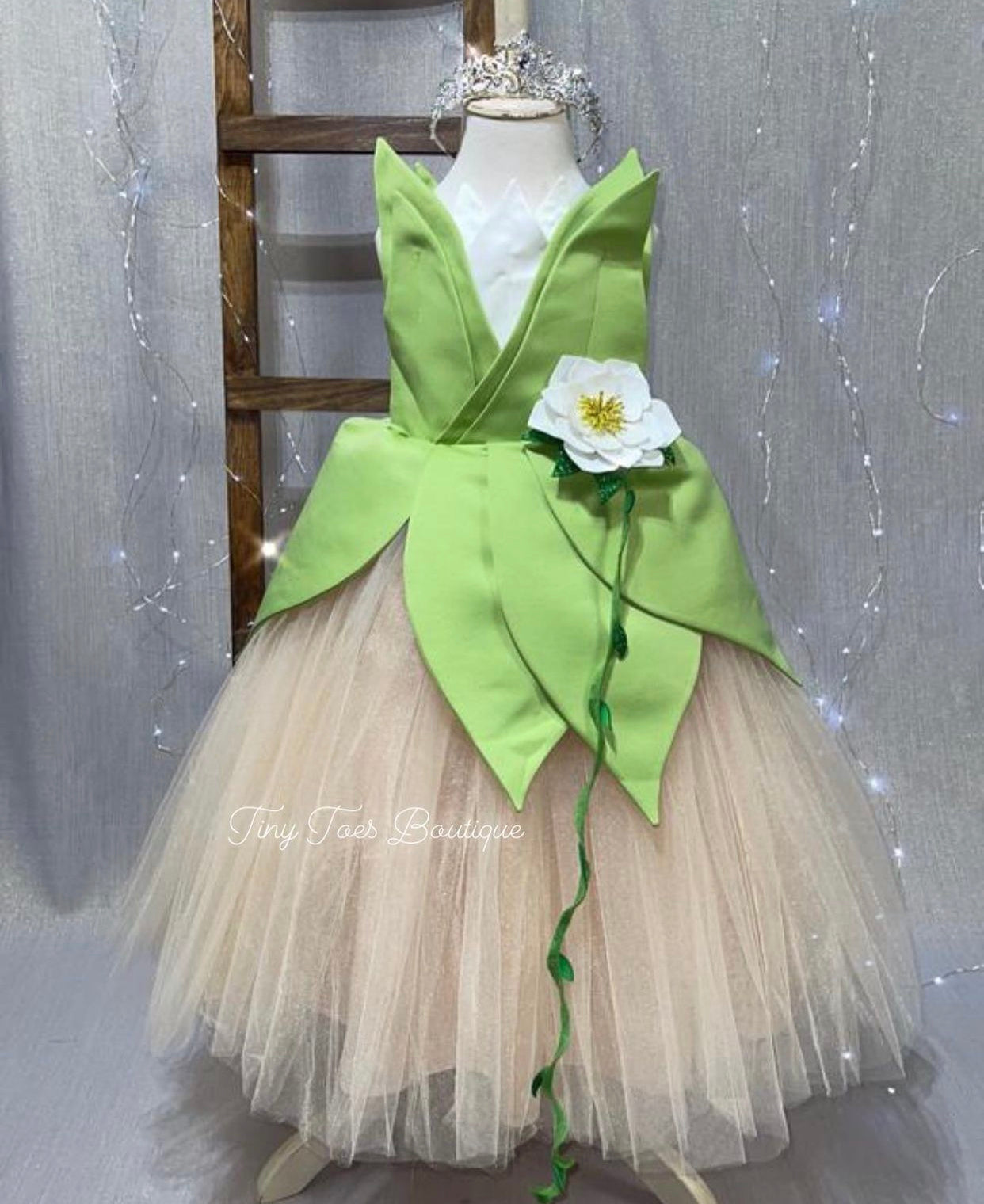 Princess Tiana Inspired Gown