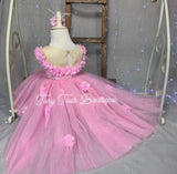 Destiny High low Dress (Pink)