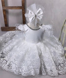 Catalina High-Low Gown (White)