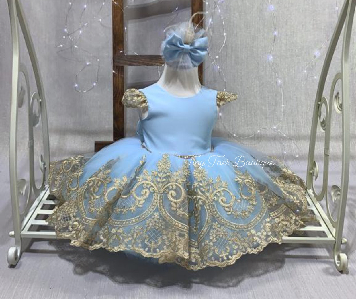 Annabella Dress ( Sky Blue )