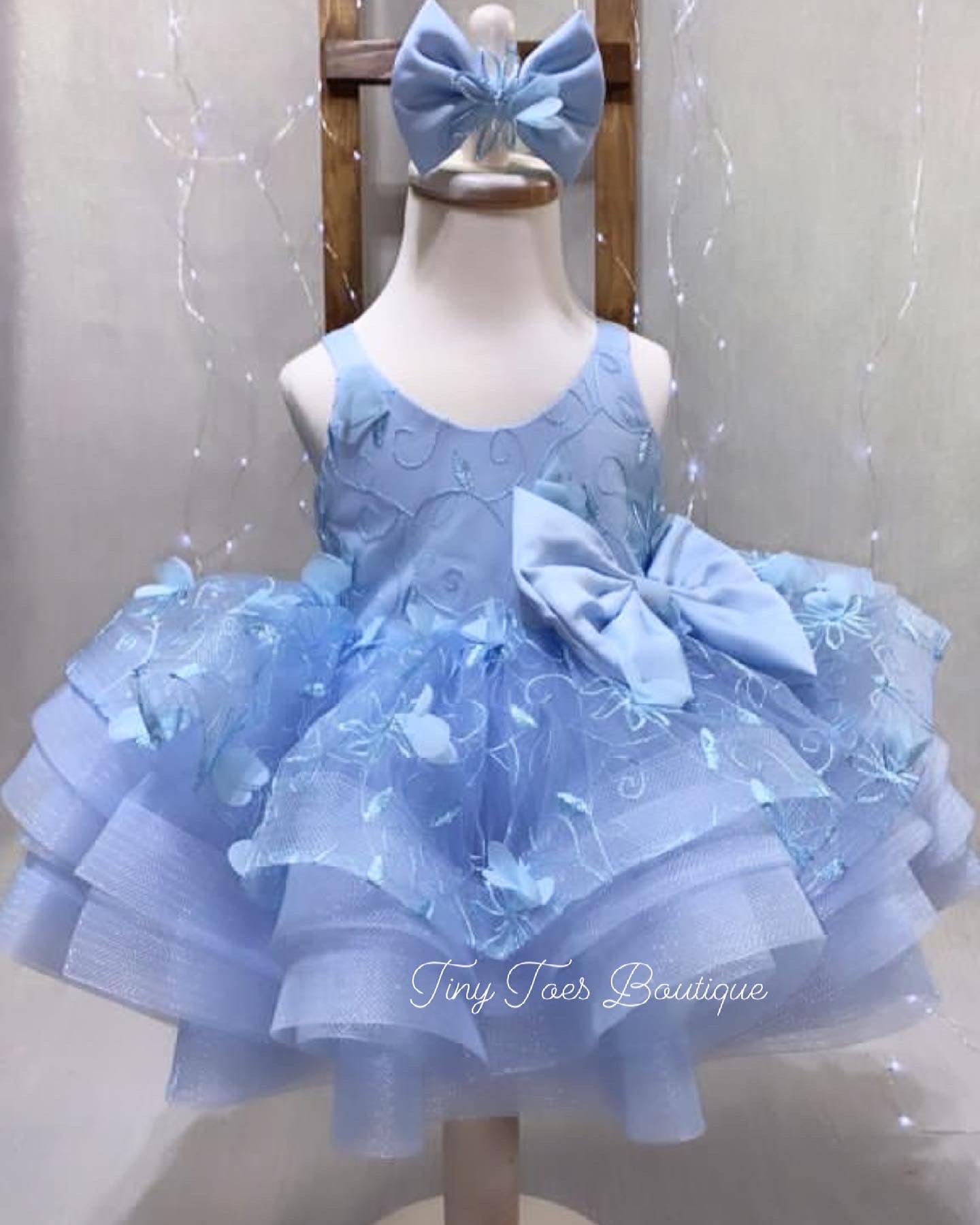 Violeta Dress ( Sky Blue )