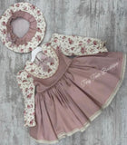 Brandy Vintage Dress ( Blush Pink )