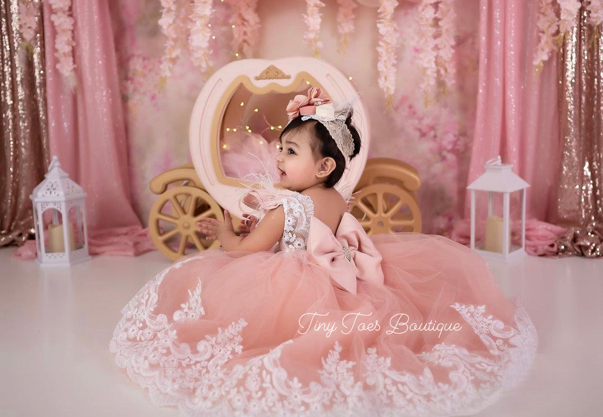 Leelah Dress (Rose Pink)