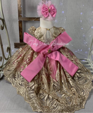 Amelia Dress (Bright Pink)
