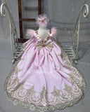 Celestina Gown (Bright Pink)