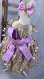 Amelia Dress (Soft Purple)