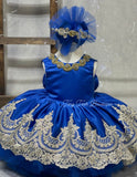 Cassandra Dress (Royal Blue)