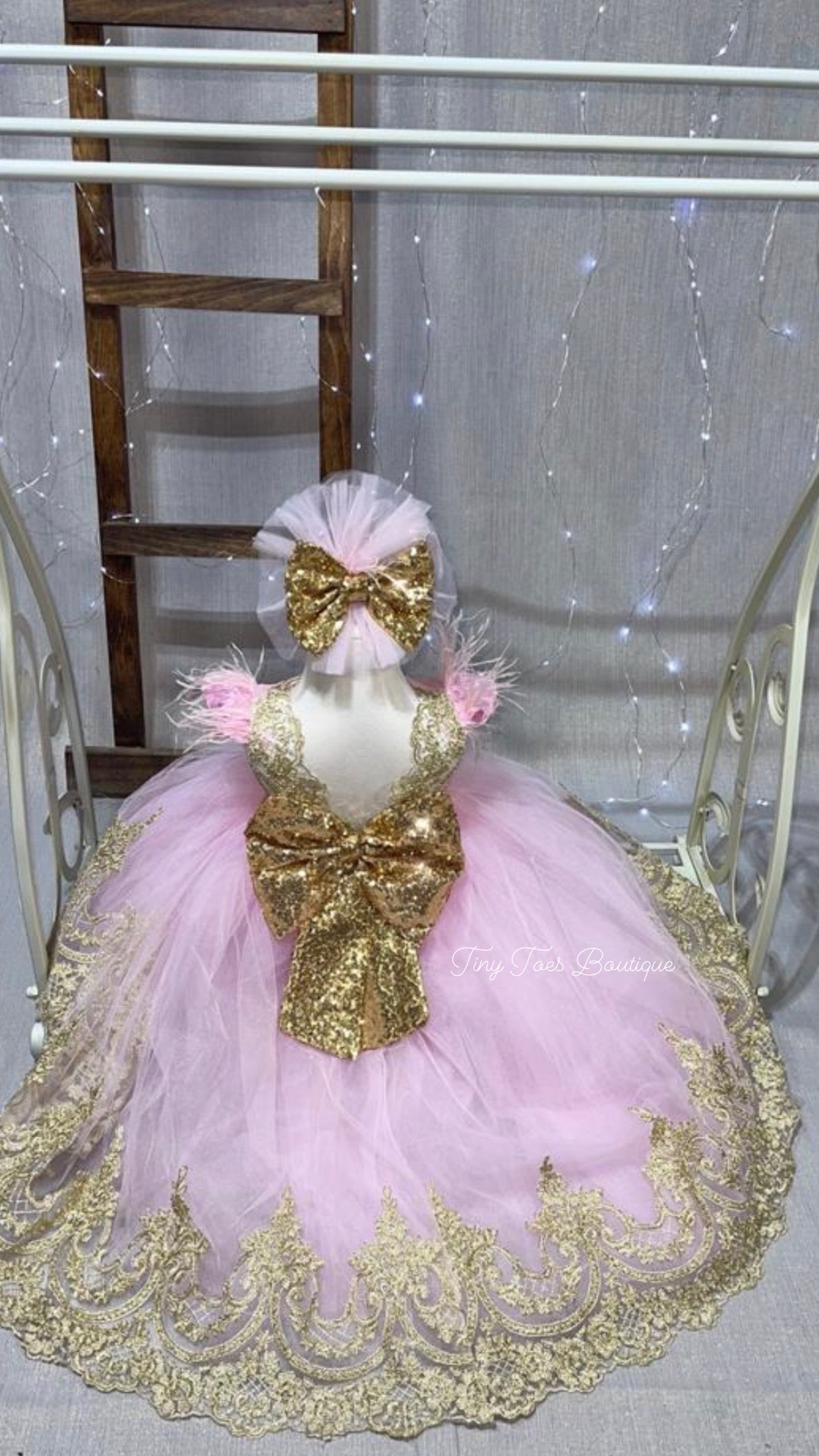 Ariel High-Low Dress (Pink)