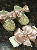 Pink Bling Shoe Set