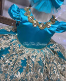 Cassandra Dress (Turquoise)