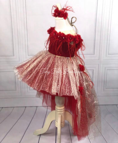 elsa red dress Firey Hot Elsa