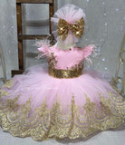 Ariel High-Low Dress (Pink)