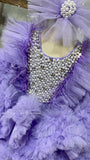 Ruffle Harmony Dress (Lavender)